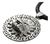 Dije De Quetzalcoatl De Plata 925 Con Grecas Y Collar - buy online
