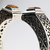 Brazalete De Plata Con Grecas Y Madera Petrificada - comprar en línea
