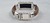 Pulsera De Madera Adornada Con Grecas De Plata Y Ébano on internet