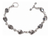 Pulsera De Calaveras De Plata Ley 925 Con Broche T Adornado - buy online