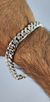 Imagen de Pulsera Gruesa Tejido Cubano De Plata 925