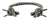 Brazalete De Dragones De Plata 925 Para Caballero