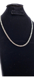 Imagen de Cadena Tejido Cubano De Plata Ley .925