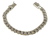 Pulsera Tejido Cubano De Plata 925 Para Caballero