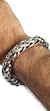 Pulsera Torzal Media Caña Gruesa De Plata 925 - buy online