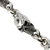 Cadena De Calaveras De Plata Ley 925 Con Broche T P Hombre on internet