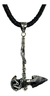 Dije De Acha De Plata 925 Con Obsidiana Y Ópalo - online store