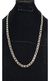 Cadena Collar De Eslabones De Plata Ley .925 Para Hombre