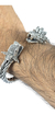 Brazalete De Quetzalcoatl De Plata 925 Para Hombre on internet