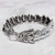 Imagen de Pulsera De Quetzalcoatl De Plata Ley 925