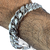 Pulsera Tejido Cubano Gruesa De Plata Ley .925 Para Hombre - buy online