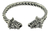 Brazalete De Quetzalcoatl De Plata 925 Para Hombre