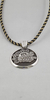 Dije De Quetzalcoatl De Plata Ley .925 Con Collar De Piel on internet