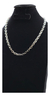 Image of Cadena De Eslabones De Plata Ley 925 Con Broche Tipo T