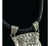 Dije De Tlaltecutli De Plata 925 Con Collar De Piel - online store