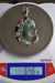 Dije De Plata Ley .950 Adornado Con Piedras Naturales - ARTESANOSMEX