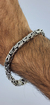 Pulsera Bali Con Grecas De Plata Ley 925 Con Broche De Caja en internet