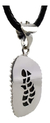 Dije De Perfil Maya De Jade Montado En Plata Ley .925