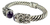 Brazalete De Cable De Plata Con Amatistas Tipo Yurman - buy online