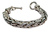 Image of Pulsera Torzal Media Caña Gruesa De Plata 925