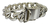 Pulsera Gruesa Tejido Cubano De Plata Ley 925