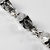 Image of Cadena De Calaveras De Plata Con Dije Con Zirconias