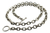 Cadena De Eslabones De Plata Ley 925 Con Broche Tipo T