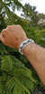 Brazalete De Plata Ley .925 Con Piedras Larimar Naturales - online store