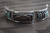 Pulsera Navajo De Plata Ley .925 Con Placa Y Turquesas - ARTESANOSMEX