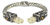 Brazalete De Plata 925 Con Jaguares Tallados A Mano on internet