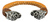 Image of Brazalete De Piel Fina Con Guerreros Jaguar De Plata 925