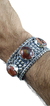 Brazalete De Plata 925 Con 3 Opalos Para Caballero - buy online