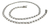 Cadena Collar De Eslabones De Plata Ley .925 Para Hombre - buy online