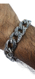 Pulsera Gruesa Tejido Cubano De Plata Ley 925 Con Textura en internet