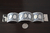Image of Pulsera Gruesa De Plata Ley .925 Con Calados Para Caballero