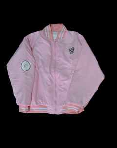 Chamarra Varsity Oversize Rosa – Men in Pink Edition - Men in Pink