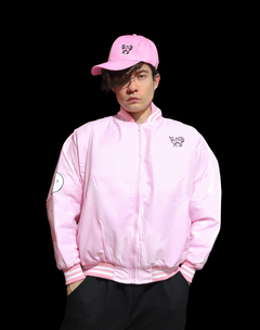 Chamarra Varsity Oversize Rosa – Men in Pink Edition - comprar en línea