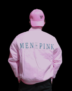 Chamarra Varsity Oversize Rosa – Men in Pink Edition en internet