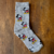 Medias 3/4 Animadas Mickey Gris - comprar online