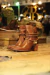 Bota Country Feminina De Cano Curto Em Couro Legítimo