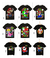 Remeras Super Mario Bros Talle 4 A 16 Unisex - Algodón - XPS
