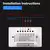 Avatto tuya eua wifi interruptor de parede, interruptor de luz inteligente, pain - loja online