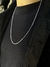 Corrente elos Cartier prata 925