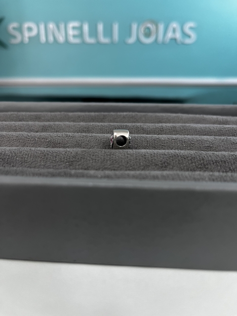 Pingente pulseira coração flores