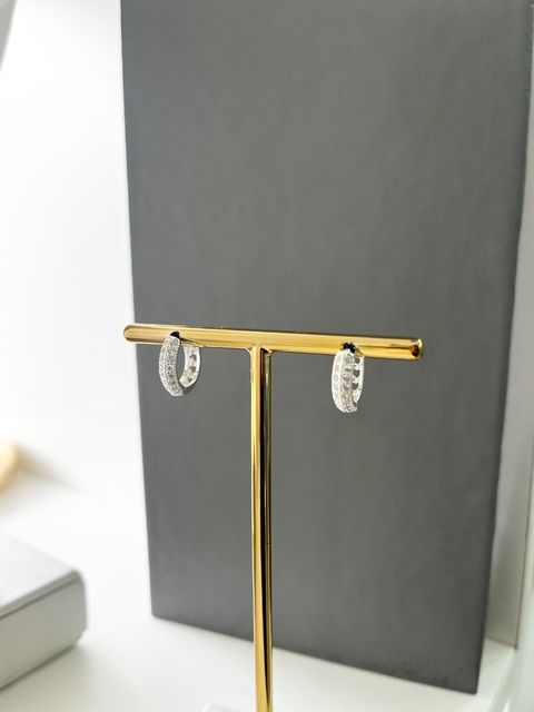 Argola click zircônias