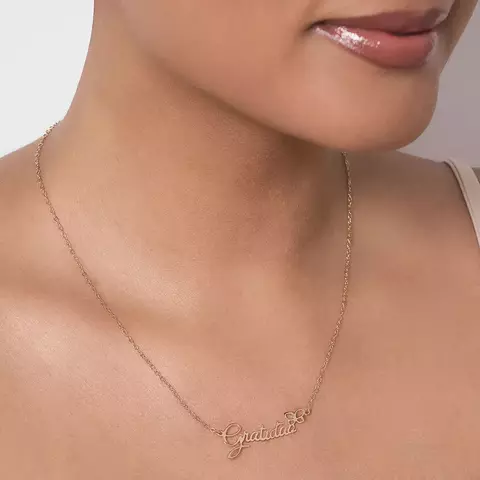 Gargantilha gratidão