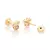 Brinco minnie baby banhado a ouro - comprar online