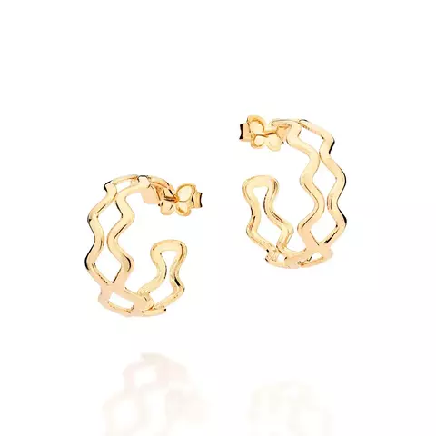 Argola ondulada rommanel