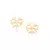 Brinco infantil formato flocos de neve.