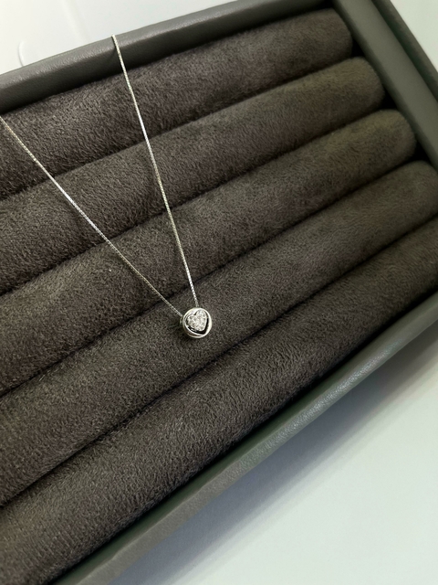 Colar coração prata 925 - comprar online